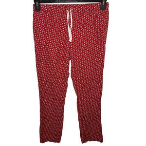Vineyard Vines‎ Men's Red Christmas Lights Pajama Pants XS Button Fly Festive